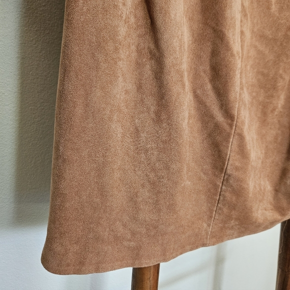 BCBGMaxazria Mariko Suede Shirt - Picture 13 of 13